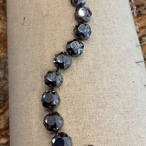 Elegant Black Crystal Bracelet